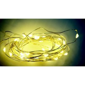 Jólasería 24 LED 2,4m Veli line hlýtt ljós IP20
