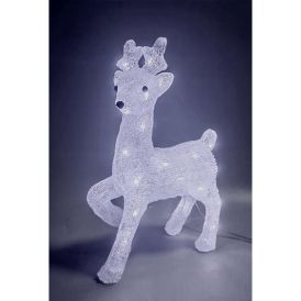 Akrýl hreindýr 30 LED Veli line hæð 37 cm