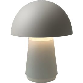 Borðlampi LED Touch IP44 Ø16x21,5 cm Taupe