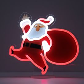 Neonskilti jólasveinn 30x26 cm IP20