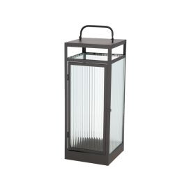 Lukt málm/gler koparhandfang 46cm Garden Life