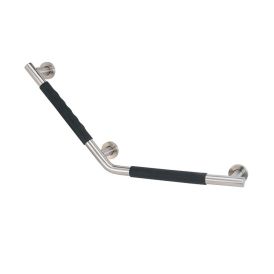 Handfang með beygju og gú mmí 63 cm Careosan ryðfrítt