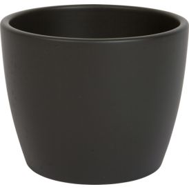 Blómapottur Maja svartur 32cm Scan-Pot