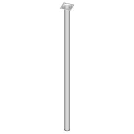 Borðfótur Ø30x400 mm Element-System hvítur