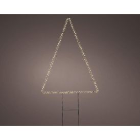 Jólatré LED 77cm Lumineo málmur