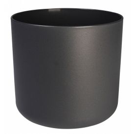 Blómapottur Soft Round Ø30cm dökkgrár