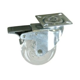 Snúningshjól með bremsu 50x20 mm Dörner & Helmer 40 kg