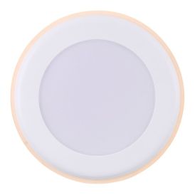Innfeldur kastari LED Elkton hvítur Ø14,5 cm