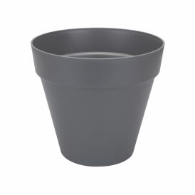 Útiblómapottur Loft Urban Round Ø28,5cm dökkgrár