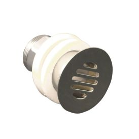 Botnventill með rist 1 1/4"