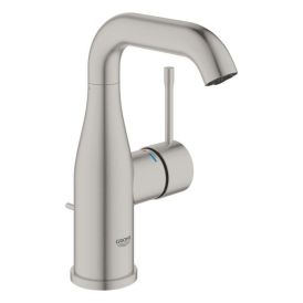 Handlaugartæki með botnventli Grohe Essence S burstað stál
