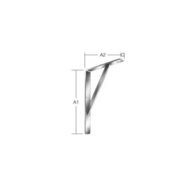 Hilluberi 400x250x30mm Vormann Stabilit hvítur