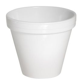 Blómapottur hvítur Ø13cm