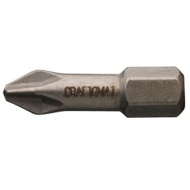 Skrúfbiti PH2 1/4" 25 mm Craftomat TDC