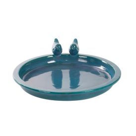 Fuglabað keramik Ø37cm Esschert Design blátt
