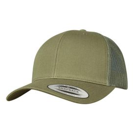 Derhúfa Trucker Flexfit fullorðins græn