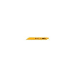 Sverðsagarblöð 203mm fyrir málm hámark 3mm 5stk DeWALT