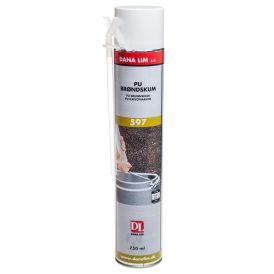 Frauð fyrir brunn PU Dana Lim 597 750ml gulbrúnt