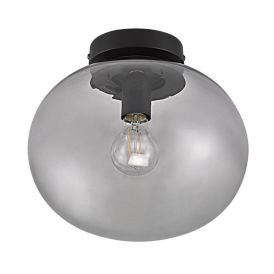 Loftljós E27 Alton reykt gler Ø27,5 cm