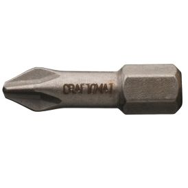 Skrúfbiti PH1 1/4" 25 mm Craftomat TDC
