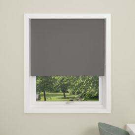 Myrkvunarrúllugardína 180x210 cm Debel Uni grá