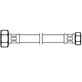 Tengislanga Diaqua DN8 Fxf 1/2"X3/8" 30cm