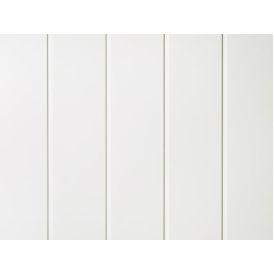Lofta- og veggþiljur hvítar Variation 2600x154x10 mm 2,66m2