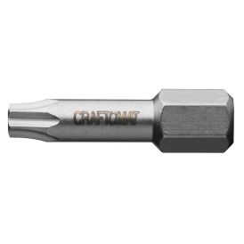 Skrúfbitar TX30 1/4" 25 mm 2 stk Craftomat