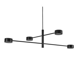 Hangandi ljós LED Clyde svart 89,6 cm 