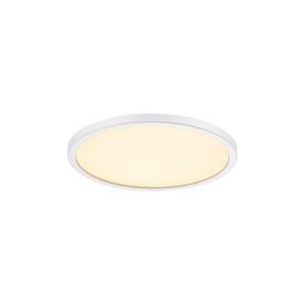 Kúpull LED Oja hvítur Ø24,4 cm