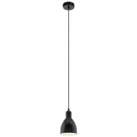 Hangandi ljós E27 Priddy Ø15,5 cm