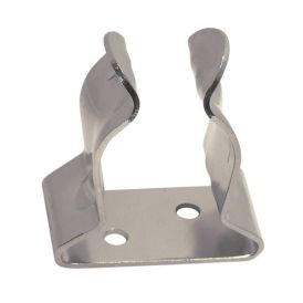 Veggfesting fyrir skaft 50x19 mm Marinetech ryðfrí
