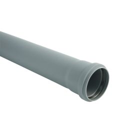 Rör PP Ø40x250mm grátt