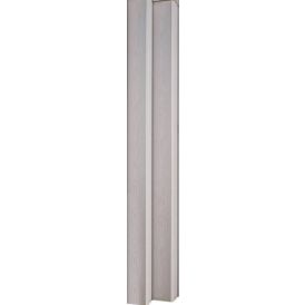Panill fyrir harmonikuhurð 120x2050 mm President hvítur askur
