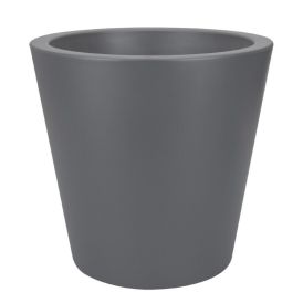 Blómapottur Pure Straight Round Ø49.5cm Elho dökkgrár