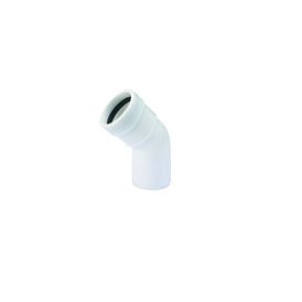 Beygja PP 32 mm 45° Wavin hvít