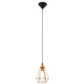 Hangandi ljós E27 Tarbes Ø17,5x110 cm