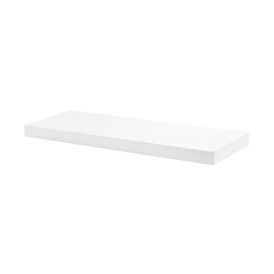 Hilla fljótandi 900x300x50mm hvít Dolle Big Boy 