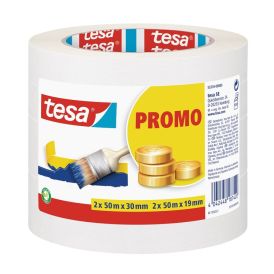 Málningarlímband 19mm x 50m Tesa Universal 4stk