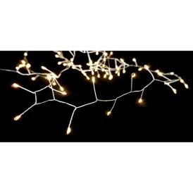 Jólasería cluster 100 LED 2,5 m Veli Line fyrir rafhlöður