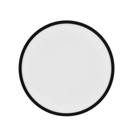 Kúpull LED Oja svartur dimmanlegur 3000K Ø42,4 cm