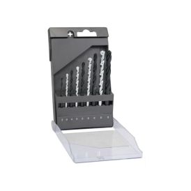 Stálborasett Ø5-10 mm Craftomat HSS-R 5 stk