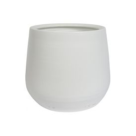 Blómapottur Frances 35cm hvítur Scan-Pot