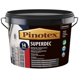 Viðarvörn Superdec svartur 4L Pinotex