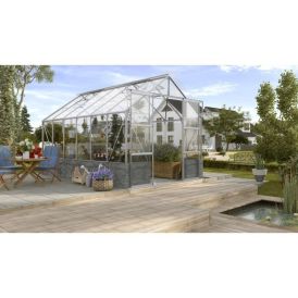 Gróðurhús Cassandra 9,9 m² ál 3 mm hert gler