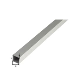 Prófílrör 15x15x1 m 2 m ál yfirborðsmeðhöndlað