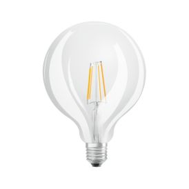 Ljósapera LED E27 2700K Osram 4W Ø125 mm