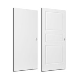 Rennihurð og braut 925x2040 mm Swedoor