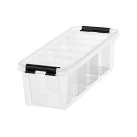 Plastkassi með loki 3,5L SmartStore Classic 4 glær