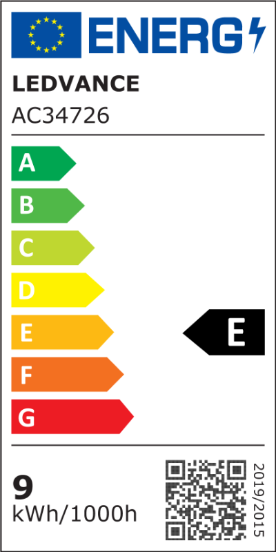 Energietikett